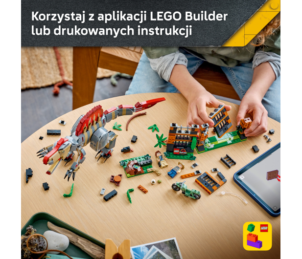 LEGO JURASSIC WORLD 77982 Ucieczka spinozaura - 1547438 - zdjęcie 9